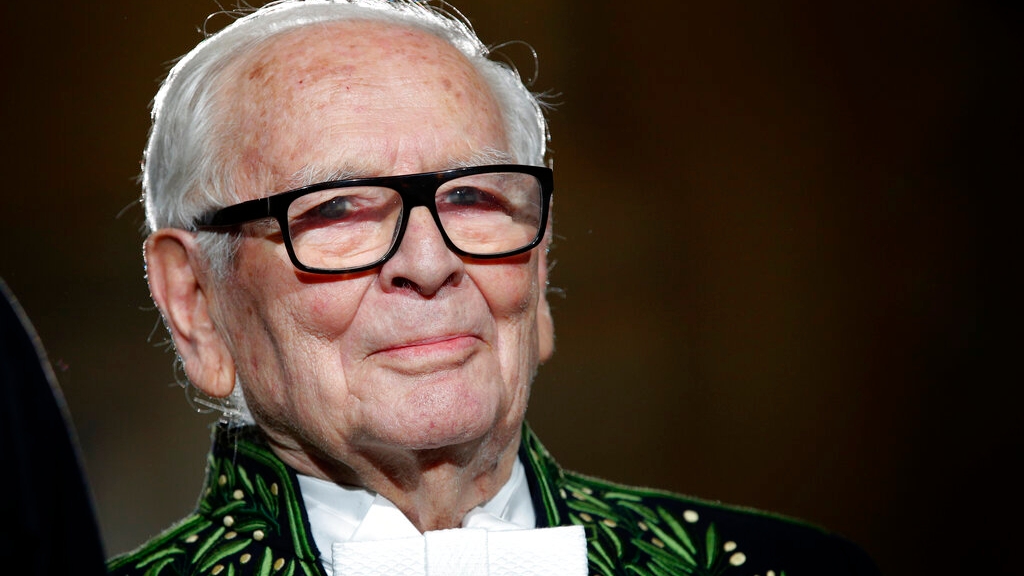 French fashion designer Pierre Cardin dead at 98
