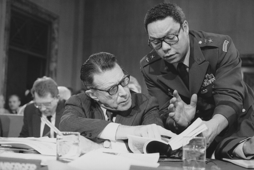 Gen. Colin Powell through the years