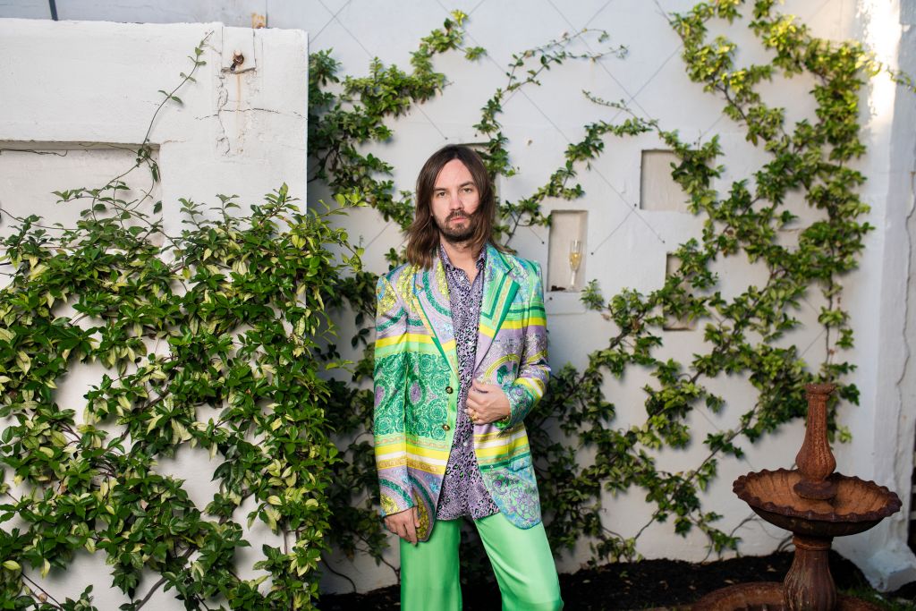 Kevin Parker prepares for the 2021 Grammy Awards