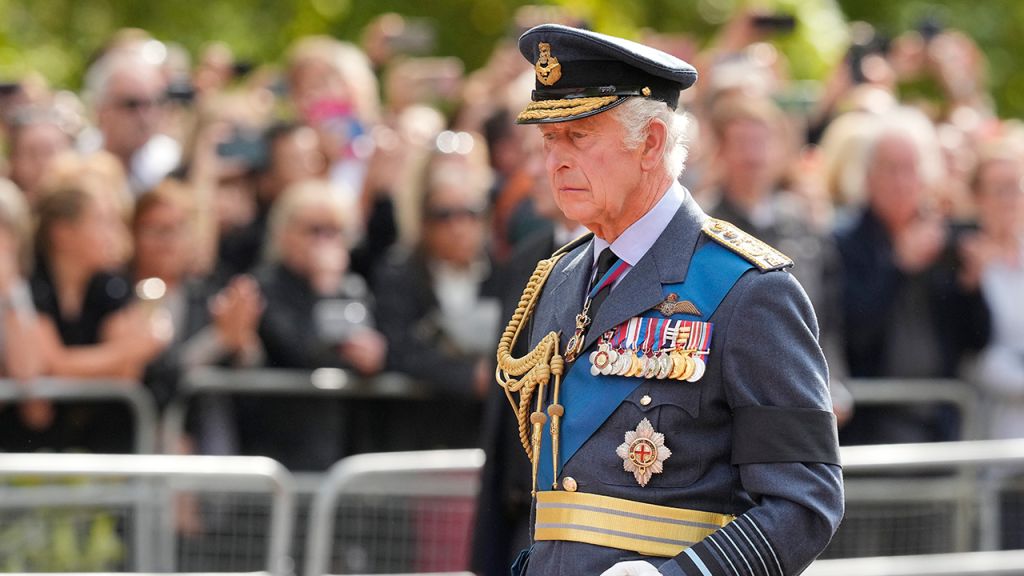 Photos: Thousands line procession route to honor Queen Elizabeth II