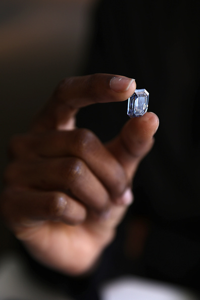 Photos: Rare 15.1-carat blue diamond fetches nearly $57.5M at auction