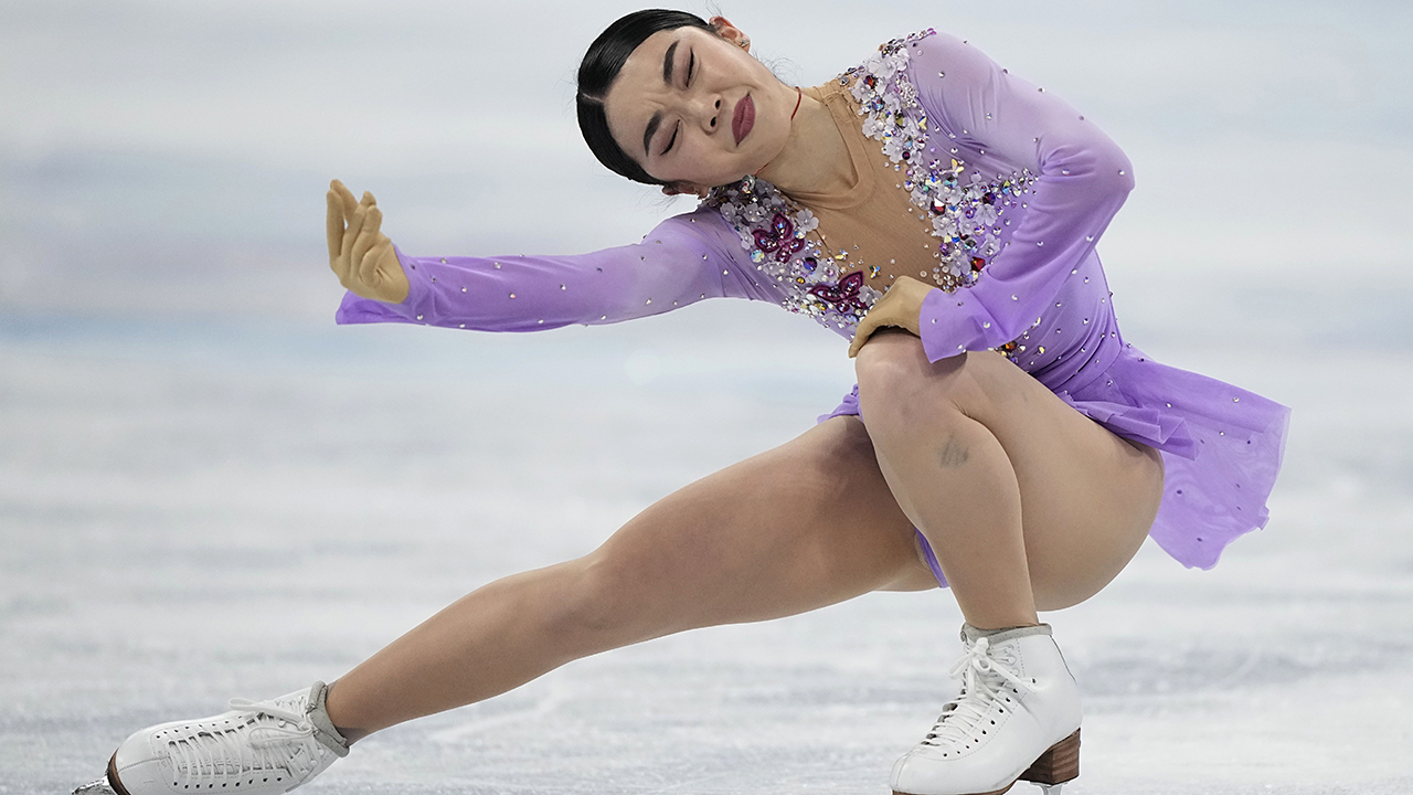 Women's free skate program at the Beijing Olympics