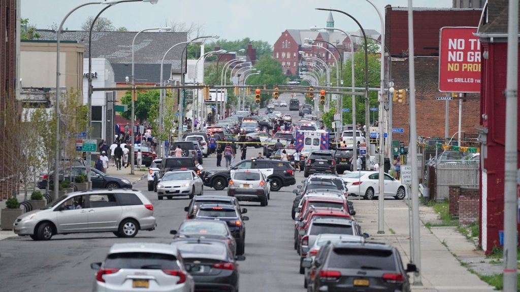 Gunman opens fire in Buffalo supermarket