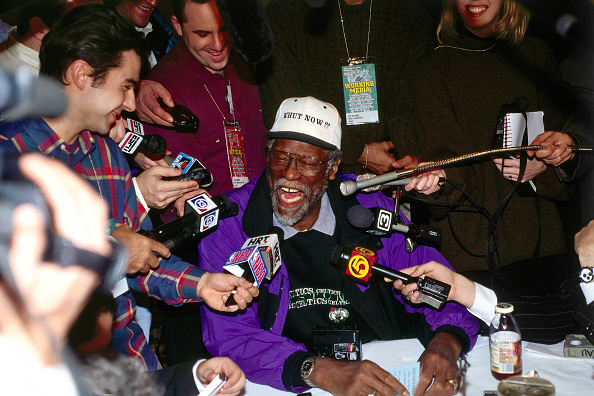 Bill Russell through the years