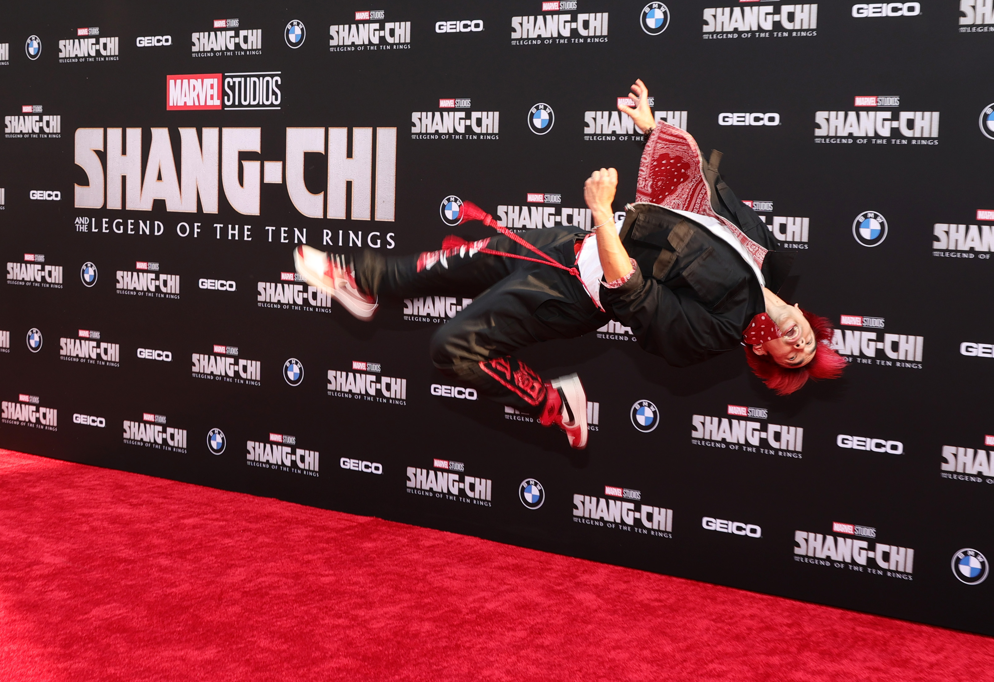 Photos: Stars shine on red carpet at 'Shang-Chi and the Legend of the Ten Rings' premiere
