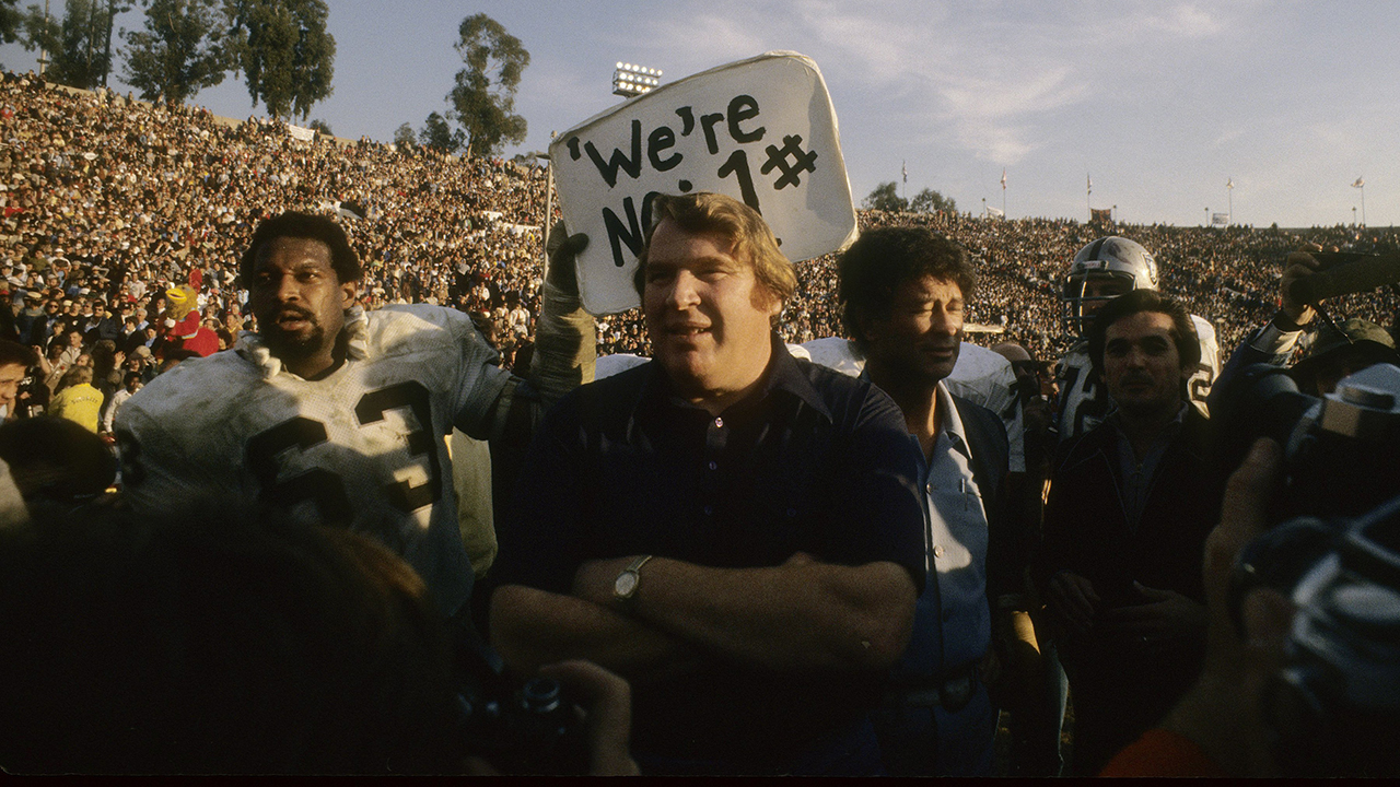 John Madden through the years