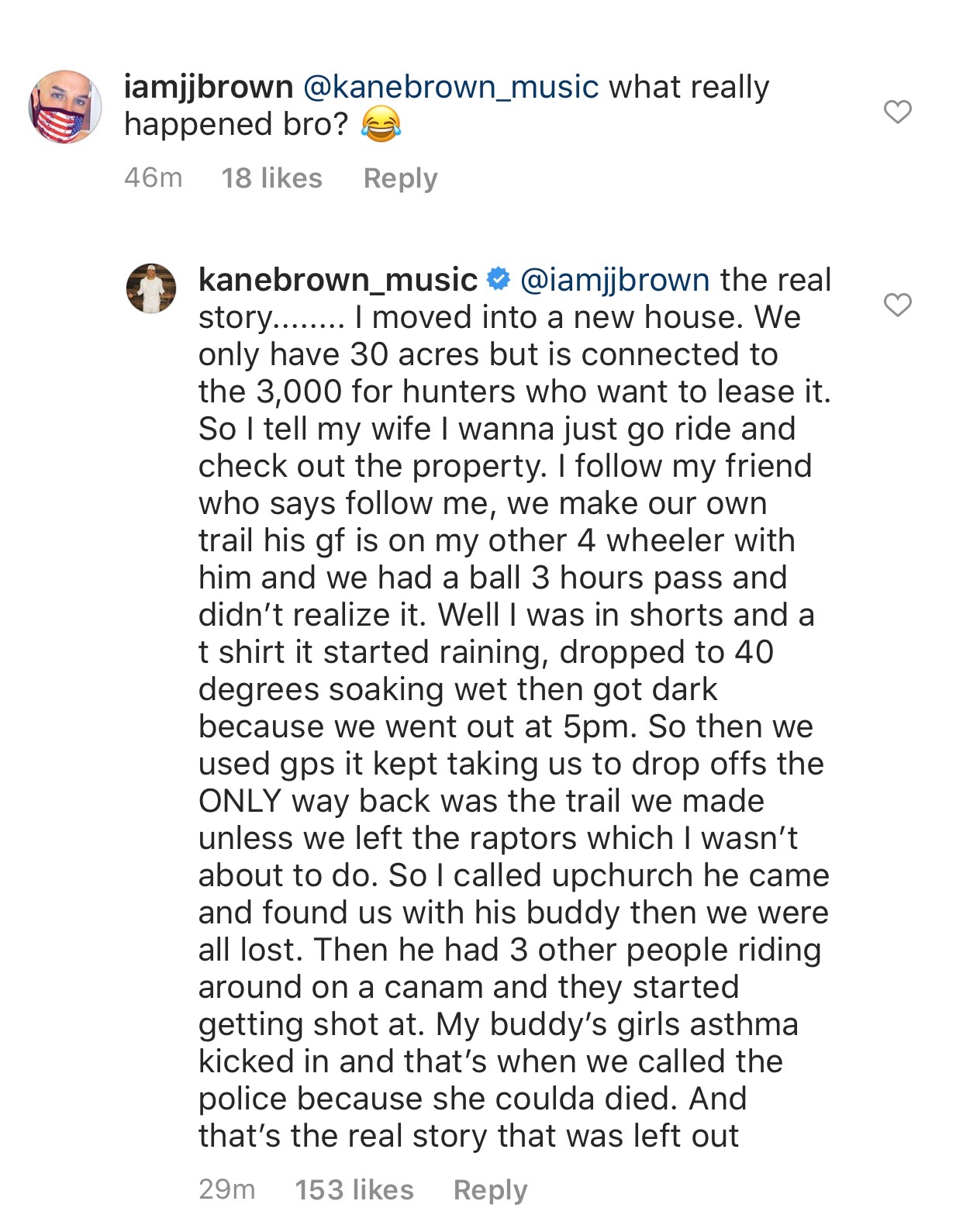 Kane Brown Shares Story