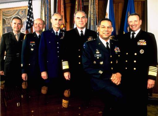 Gen. Colin Powell through the years