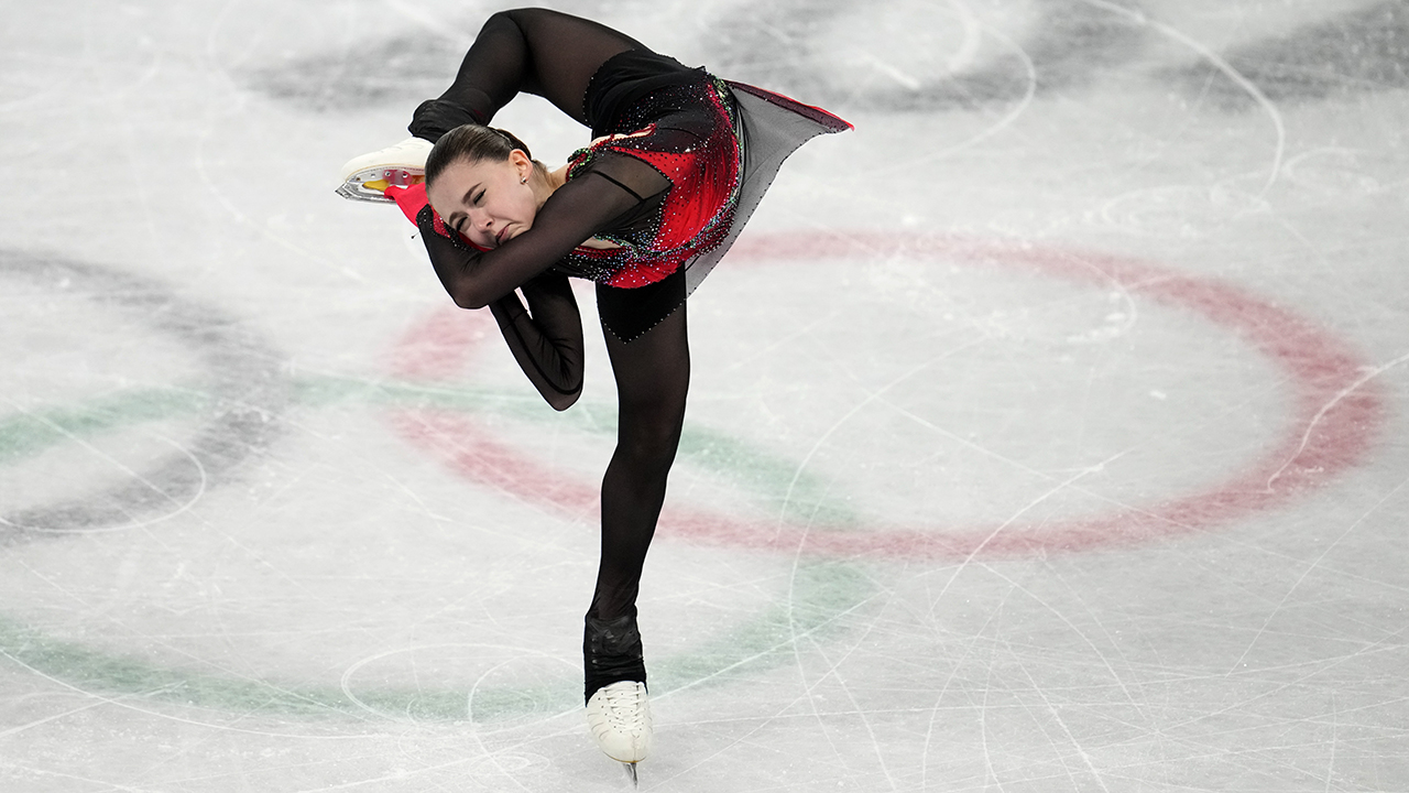 Women's free skate program at the Beijing Olympics