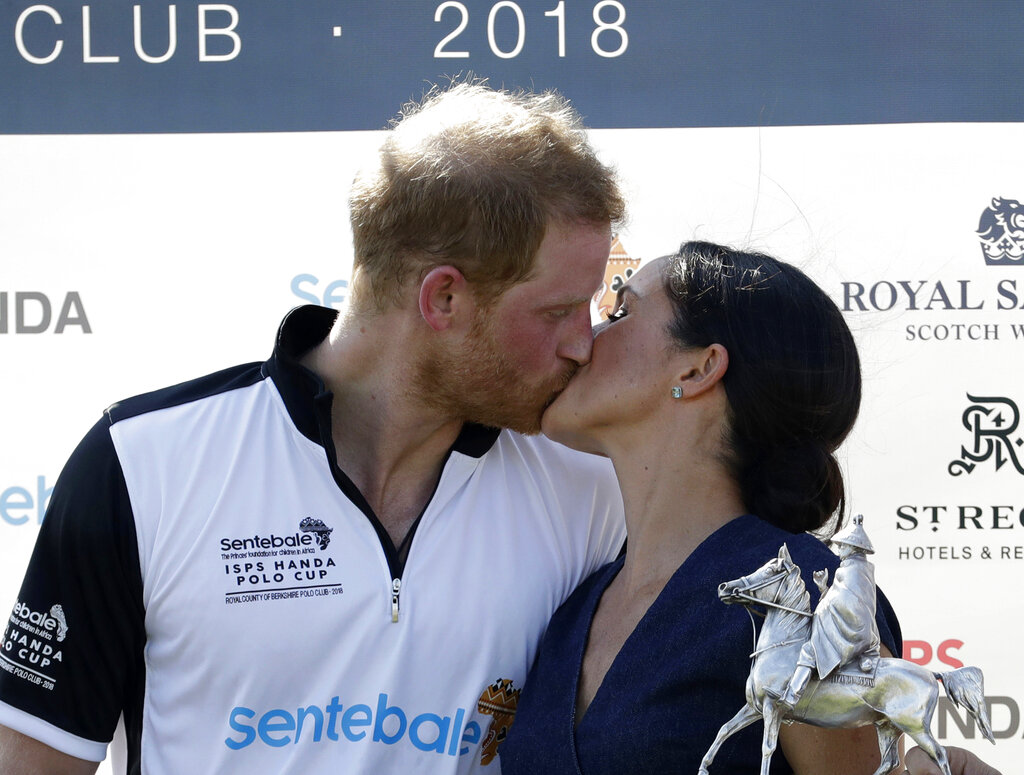 Photos: Prince Harry, Meghan celebrate second anniversary