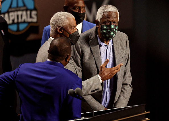 Bill Russell through the years