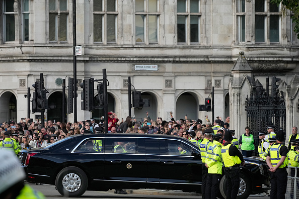 Biden's pay respects to Queen Elizabeth II