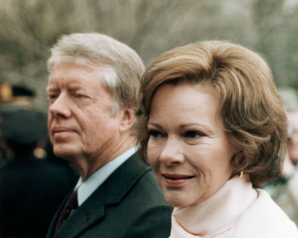 Jimmy Carter and Rosalynn Carter in 1979