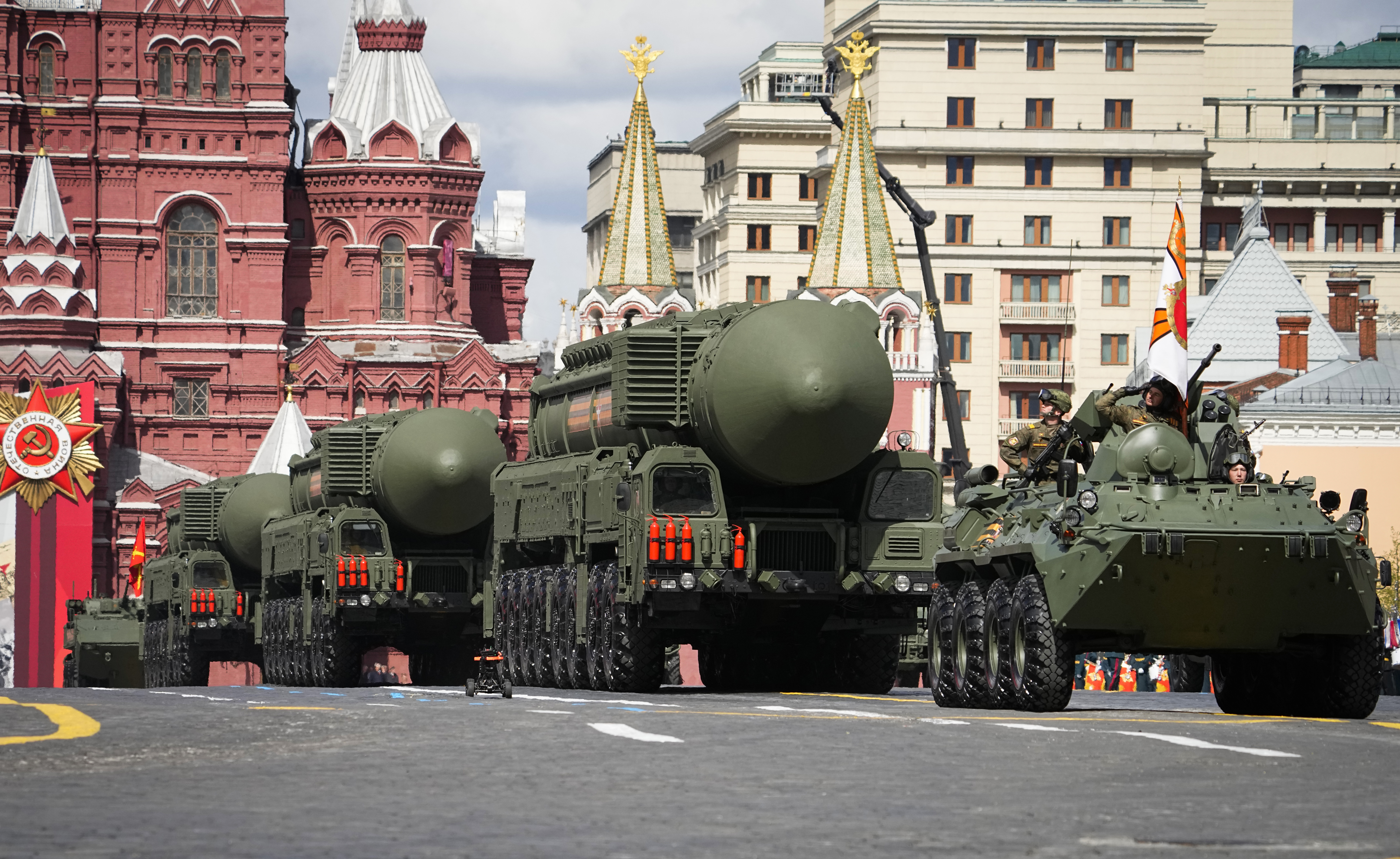 Photos: Russia presses Ukraine assault as Putin marks Victory Day