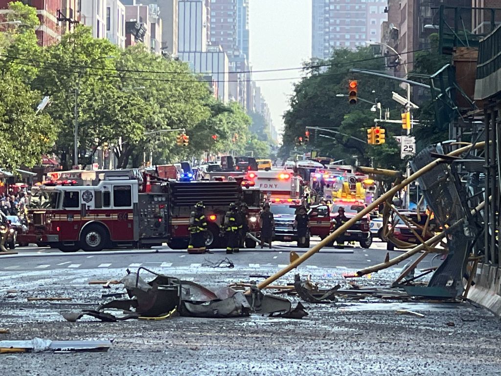Crane collapse