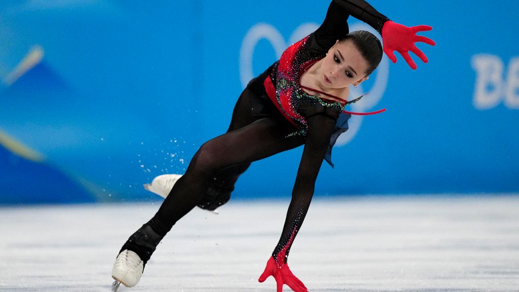 Women's free skate program at the Beijing Olympics