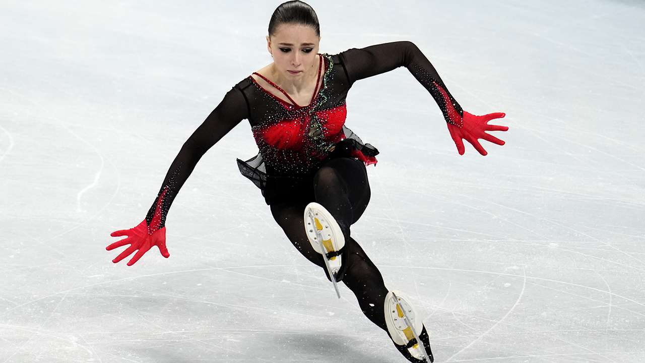 Women's free skate program at the Beijing Olympics