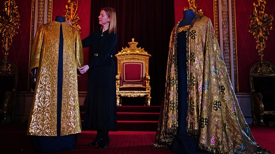 Coronation Vestments Unveiled By Buckingham Palace
