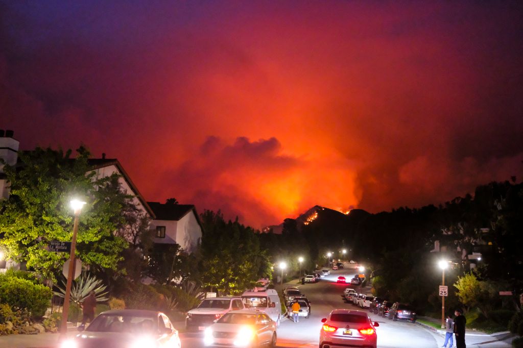Photos: 'Palisades Fire' in California threatens homes, prompts evacuations