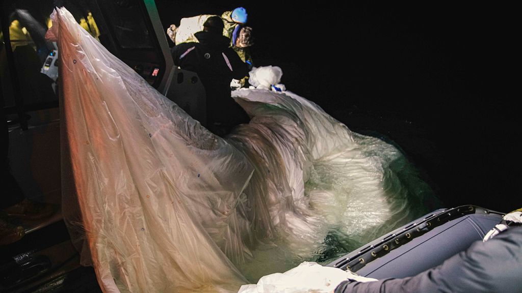Navy recovers Chinese balloon debris off SC coast