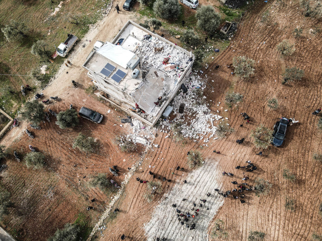 Photos: US special forces conduct counterterrorism raid in Syria