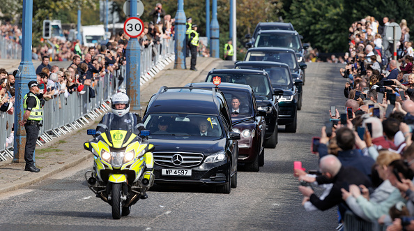 Photos: Queen Elizabeth II's coffin leaves Balmoral, arrives in Edinburgh