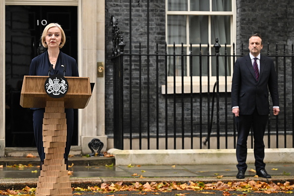 Photos: Liz Truss resigns as British prime minister