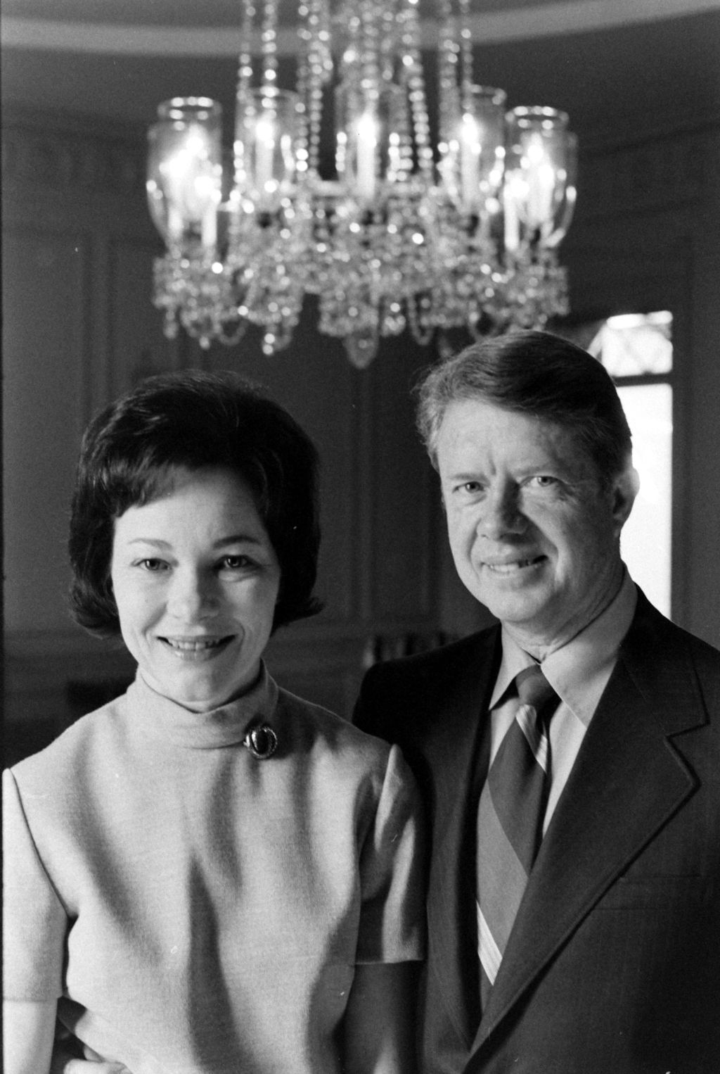 Jimmy Carter and Rosalynn Carter in 1971