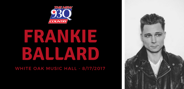Frankie Ballard at White Oak Music Hall