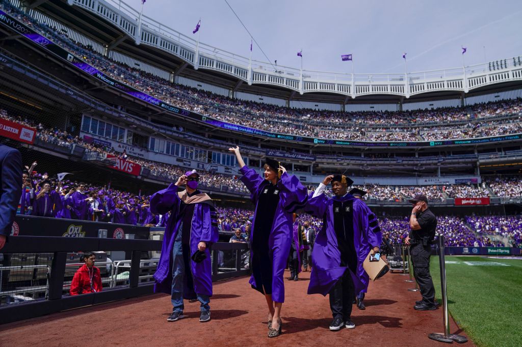 Photos: Taylor Swift delivers commencement address at NYU