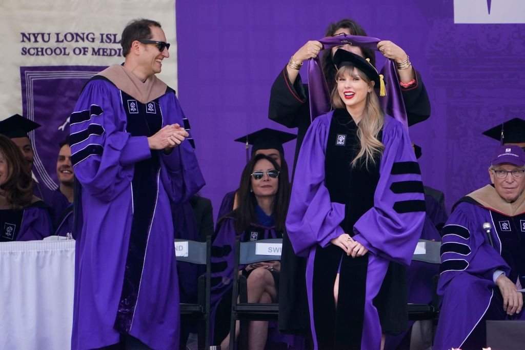 Photos: Taylor Swift delivers commencement address at NYU