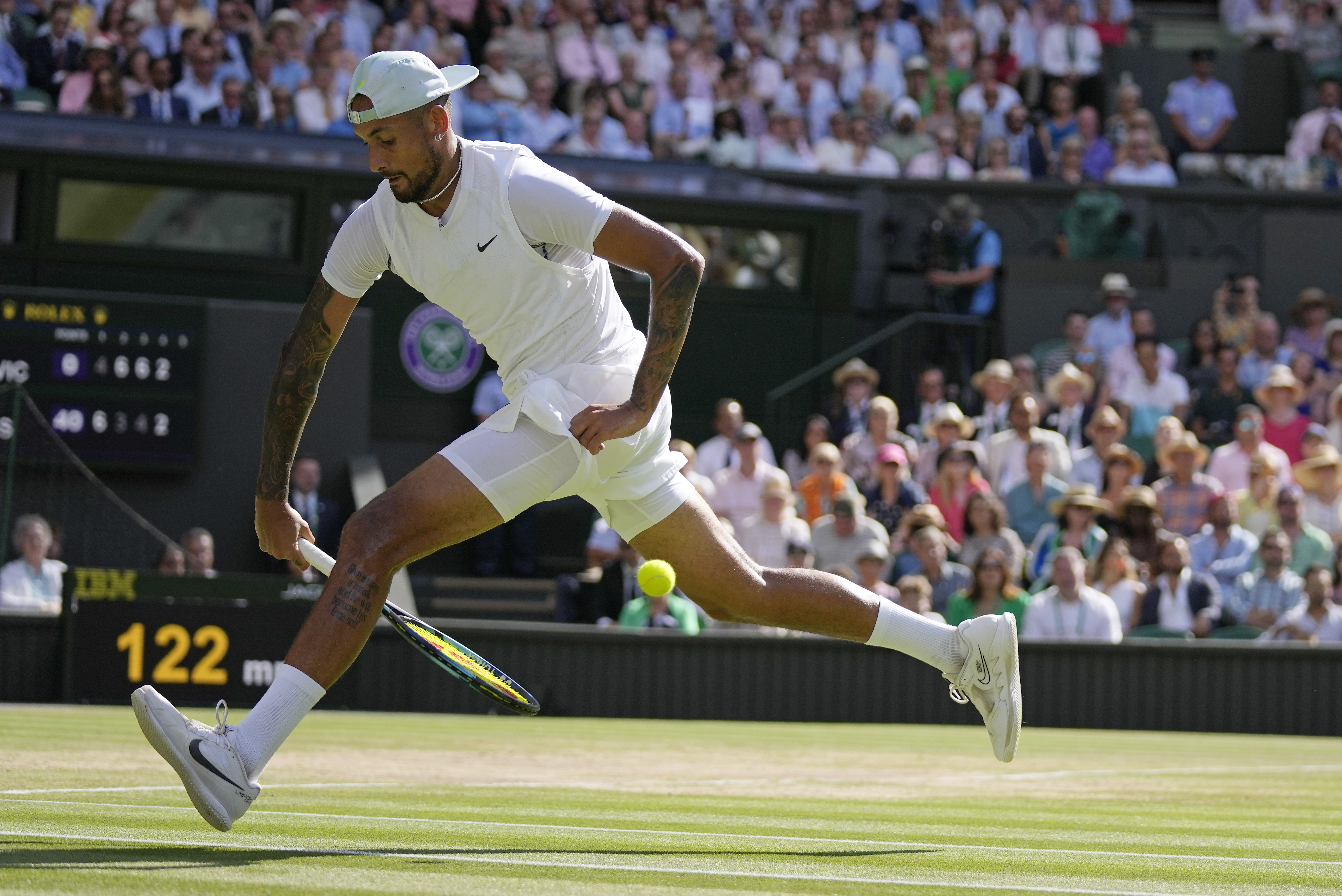 Photos: Novak Djokovic defeats Nick Kyrgios to win Wimbledon 2022 final
