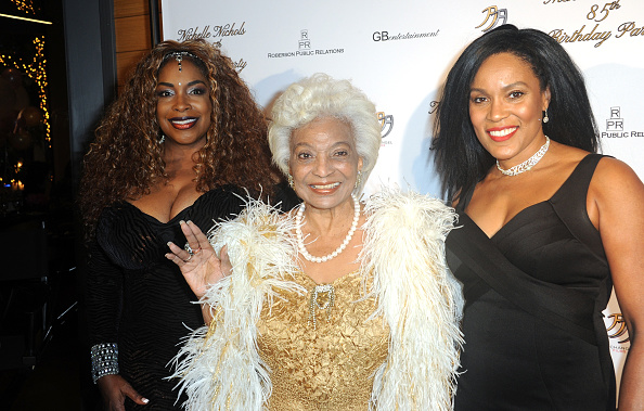 Nichelle Nichols through the years