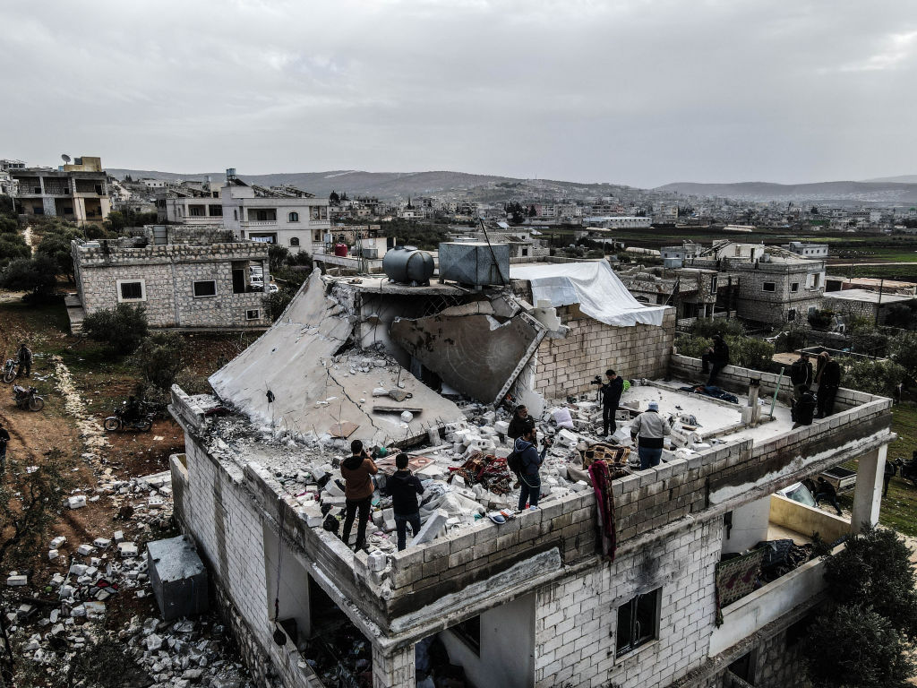 Photos: US special forces conduct counterterrorism raid in Syria