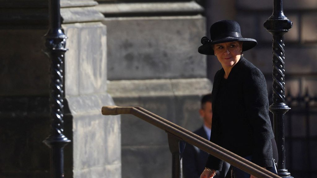 Queen Elizabeth II's coffin leaves Scotland for London