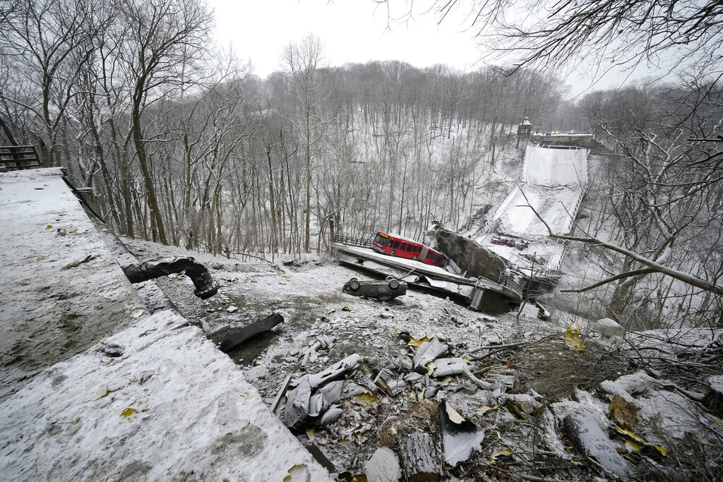 Bridge collapse