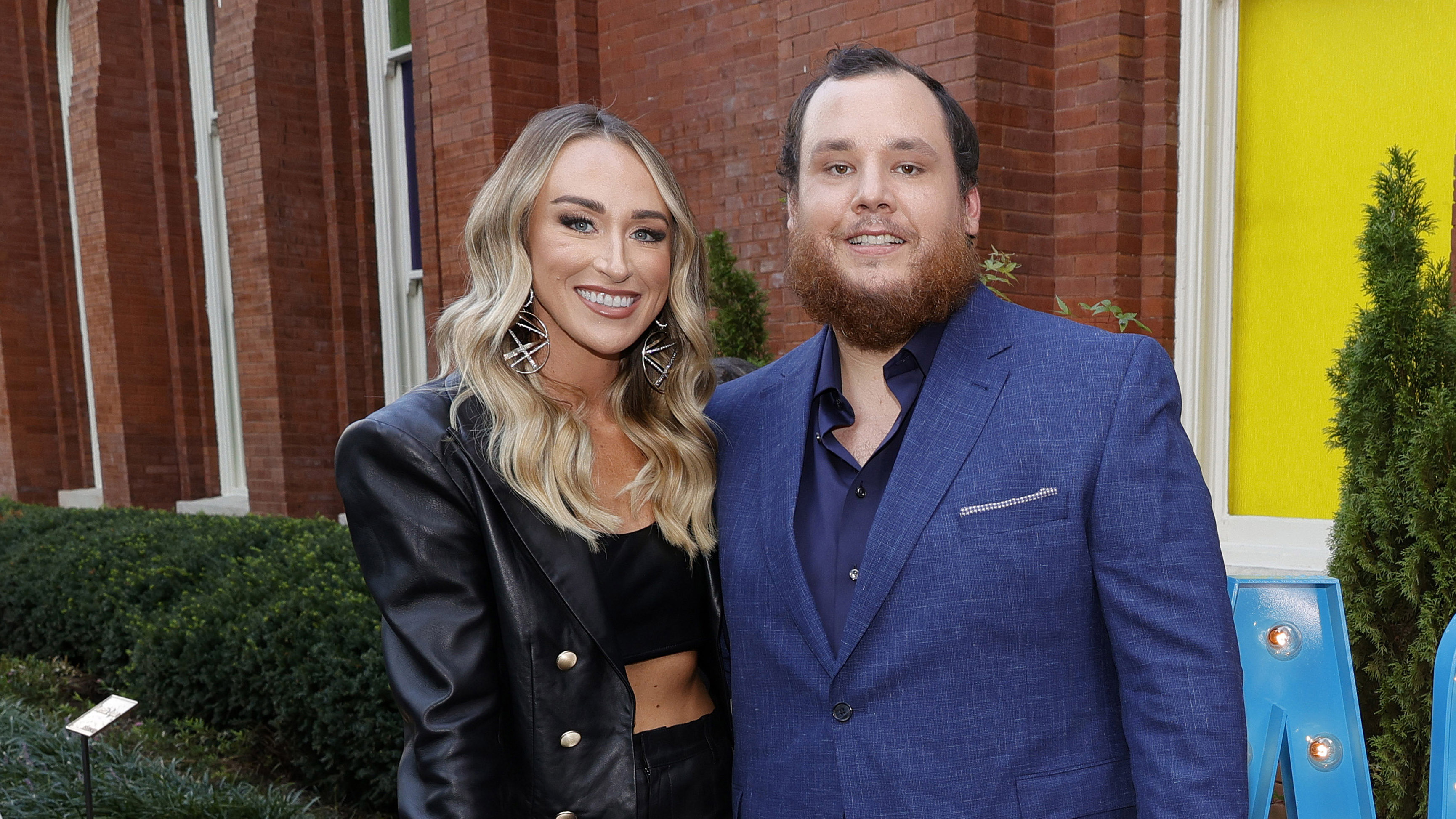Luke Combs and wife Nicole