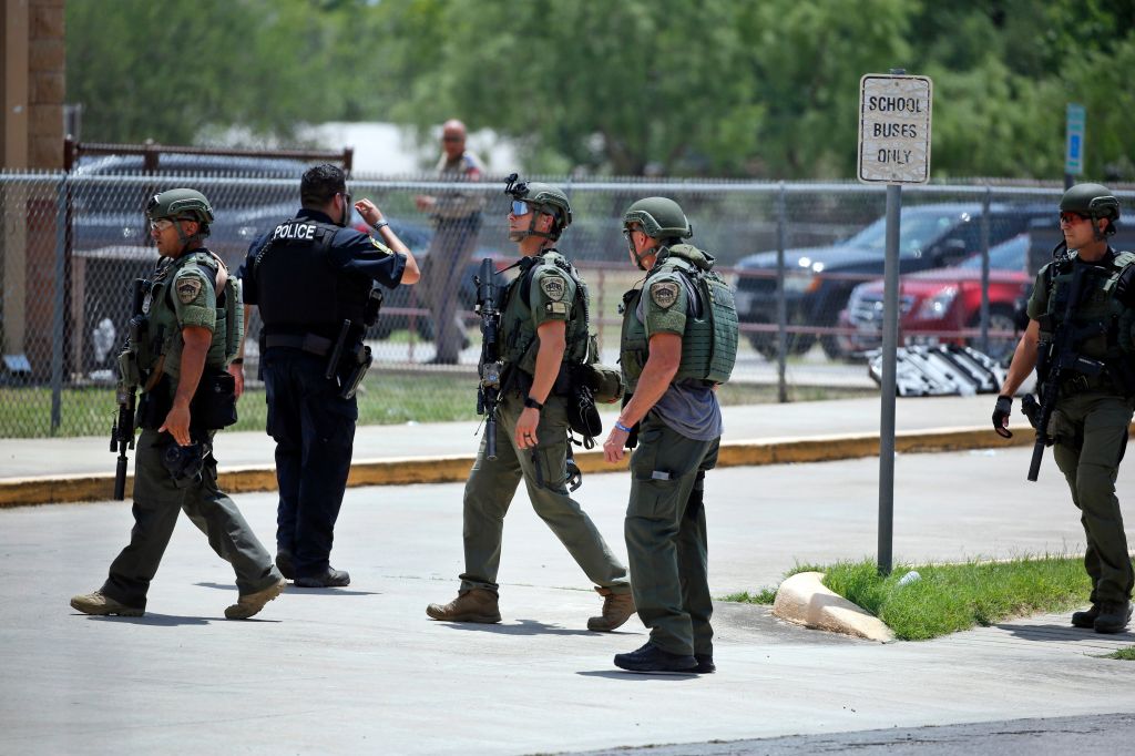 Images from the Robb Elementary shooting