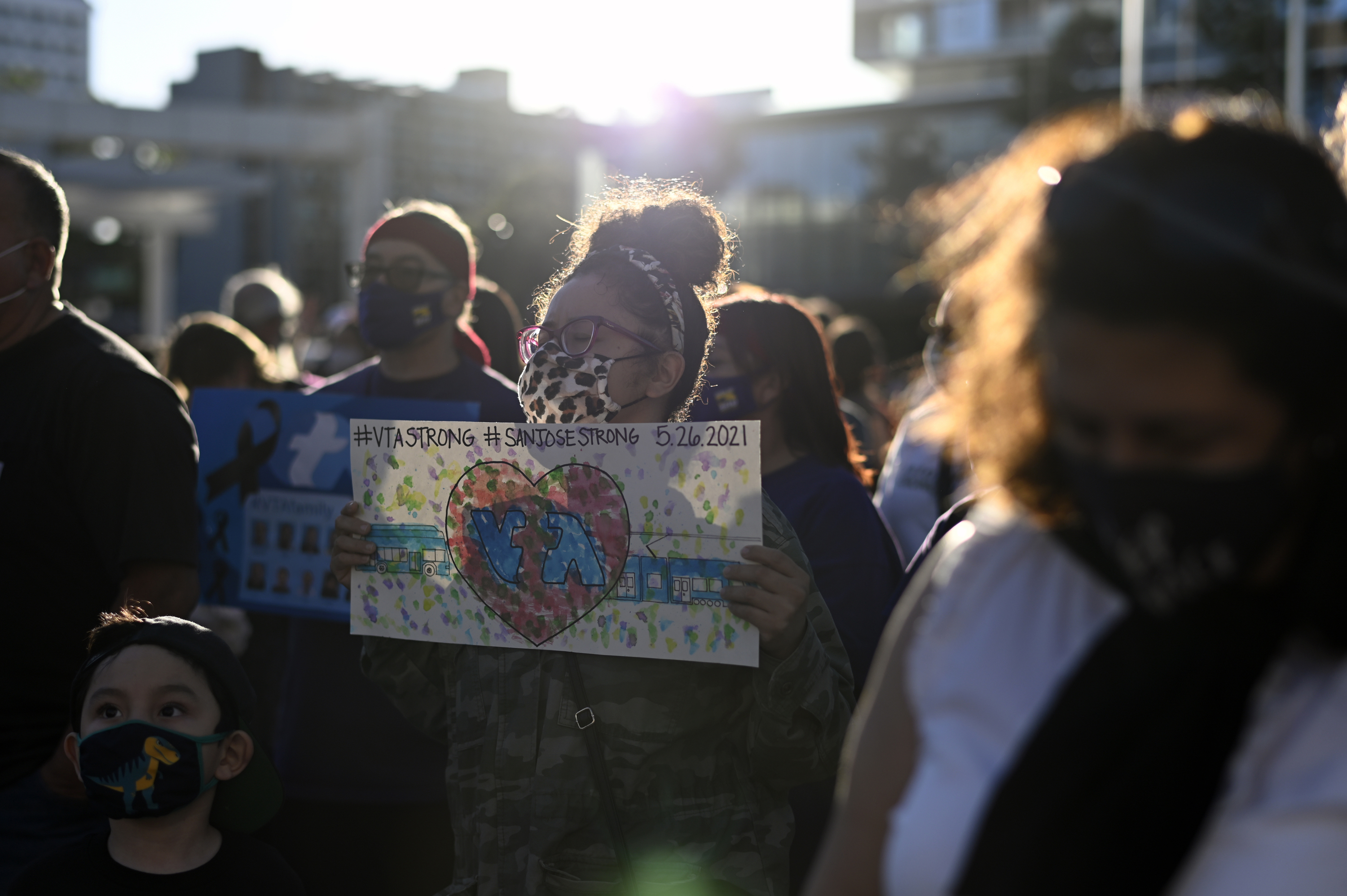 Photos: Community pays tribute to victims of deadly San Jose railyard shooting