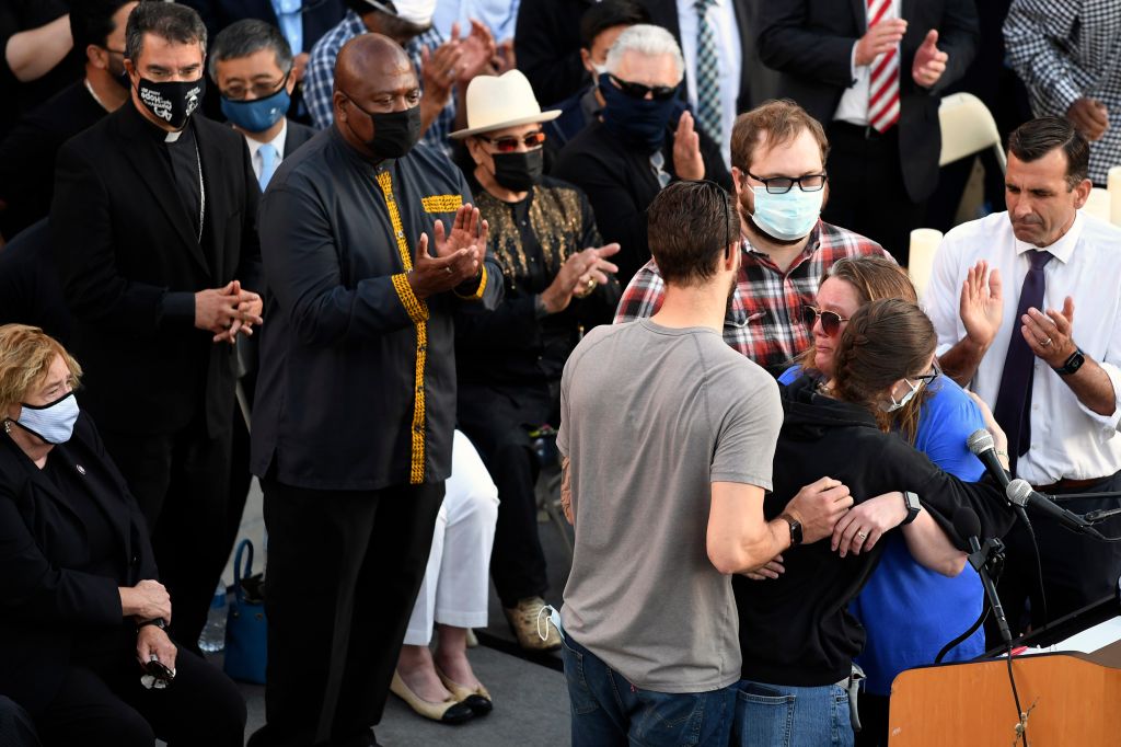 Photos: Community pays tribute to victims of deadly San Jose railyard shooting