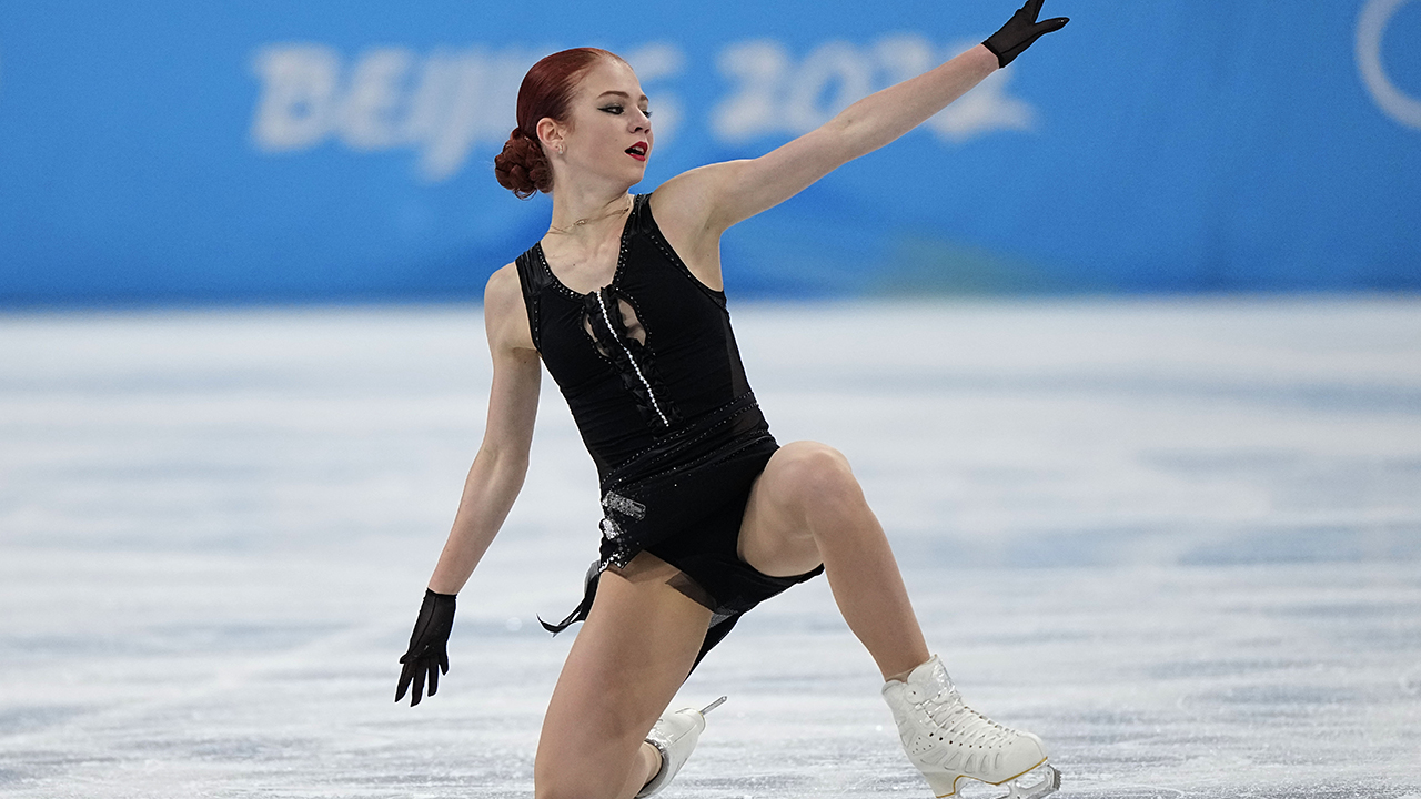 Women's free skate program at the Beijing Olympics