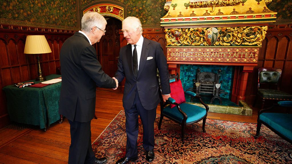 Photos: King Charles III, wife Camilla visit Wales