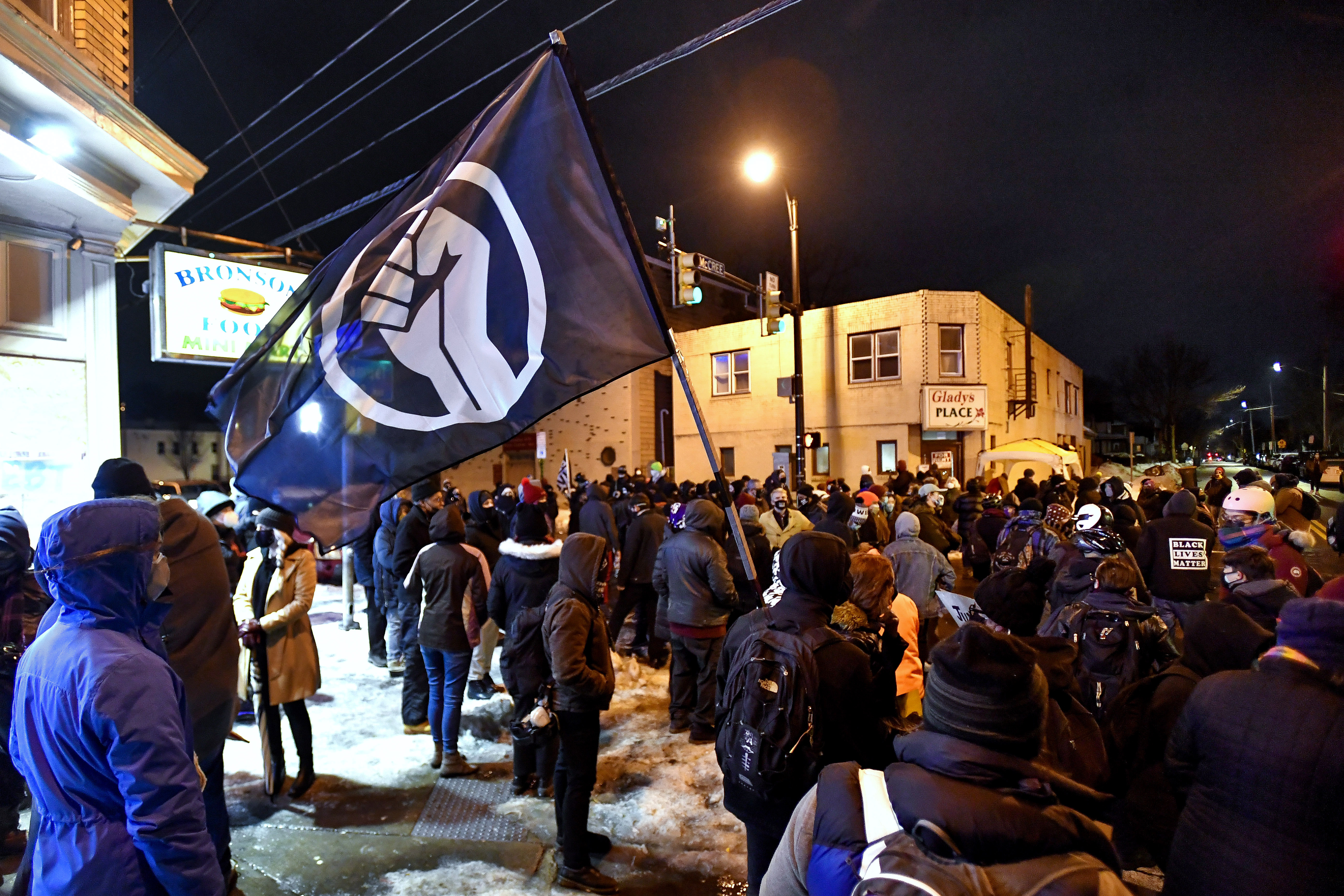 Photos: Protesters take to Rochester streets after police not charged in Daniel Prude death
