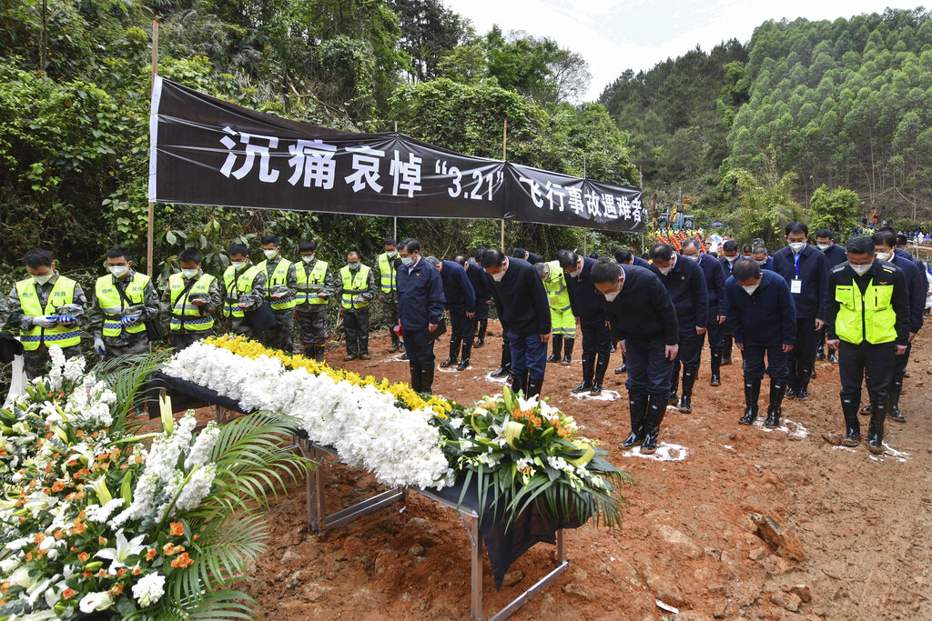 China Eastern Airlines crash investigation