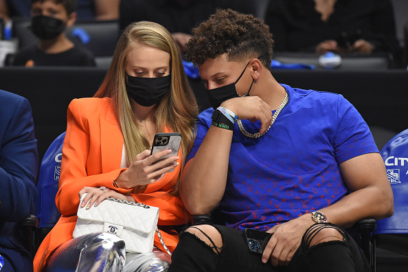Patrick and Brittany Mahomes