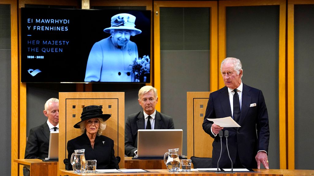 Photos: King Charles III, wife Camilla visit Wales