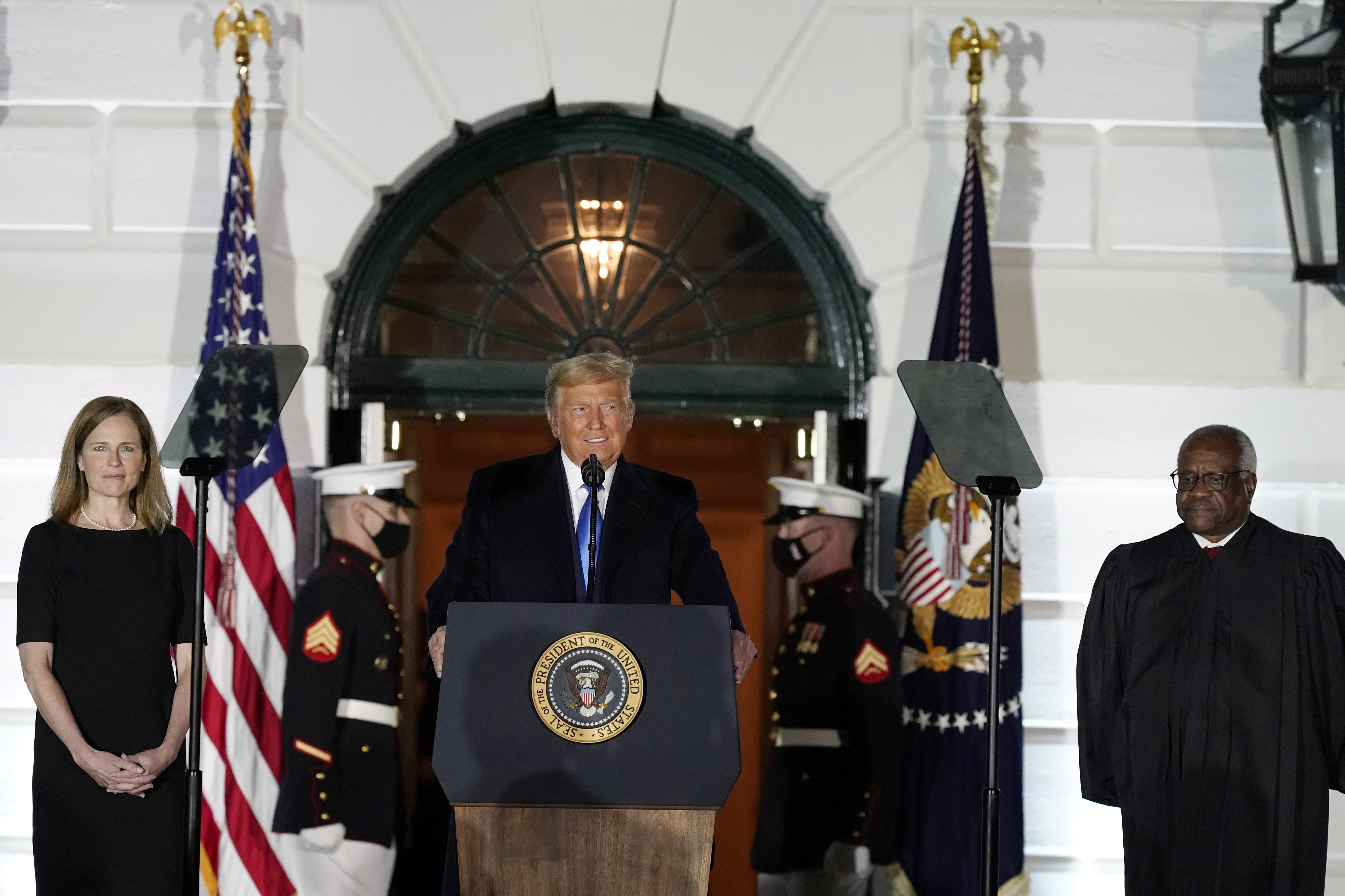 Photos: Amy Coney Barrett sworn in as Supreme Court justice