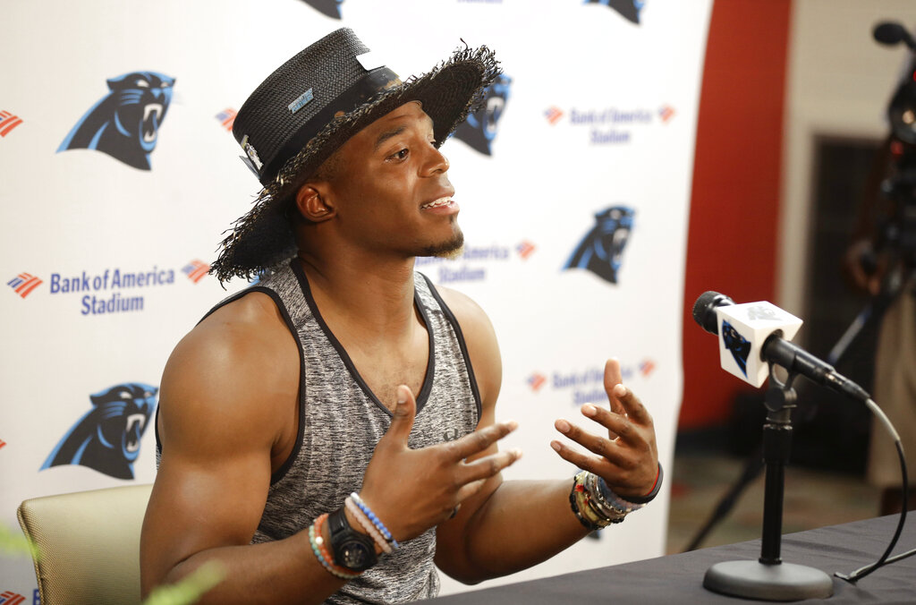 Cam Newton through the years