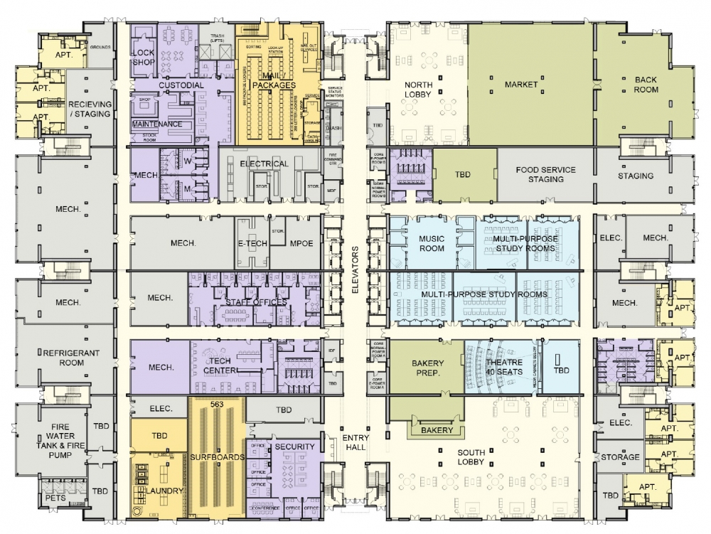 Munger Hall Blueprint