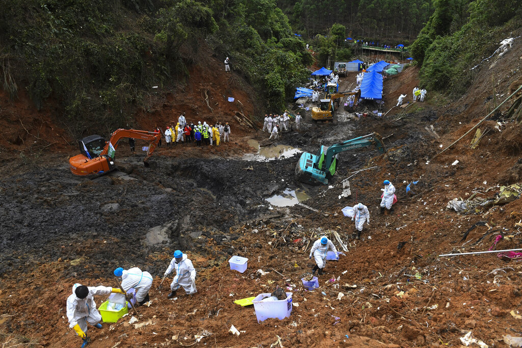 China Eastern Airlines crash investigation